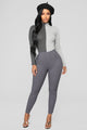 Favorite Feel Stretch Legging - Charcoal