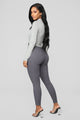 Favorite Feel Stretch Legging - Charcoal