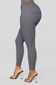 Favorite Feel Stretch Legging - Charcoal