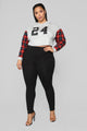 Down To Ride Ponte Pants - Black
