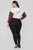 Down To Ride Ponte Pants - Black