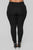Down To Ride Ponte Pants - Black