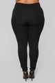 Down To Ride Ponte Pants - Black
