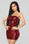 Mad About You Sequin Dress - Red