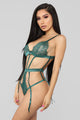Your Lucky Night Teddy - Green