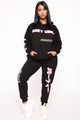 Foreign Babe Jogger - Black