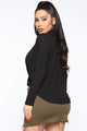 Nadia Denim Zipper Skirt - Olive