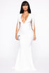 Fringe For Life Maxi Dress - Ivory