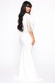 Fringe For Life Maxi Dress - Ivory