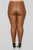 Double Dare Faux Leather Pants - Camel