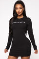 Always Exclusive Mini Dress - Black
