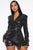 Look At My Shine Romper - Gunmetal