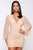 Just Like Me Mesh Ruched Mini Dress - Taupe