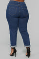 I Got It From My Mama Jeans - Dark Denim