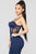 Keep It Straight Laced Jumpsuit - Dark Indigo