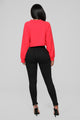 Center Of Your World Ankle Zipper Jeans - Black