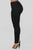 Center Of Your World Ankle Zipper Jeans - Black
