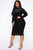 Looking Forward To It Midi Dress - Black