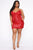 Into You Sequin Mini Dress - Red