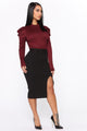 The Boss Favorite Midi Skirt - Black