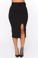 The Boss Favorite Midi Skirt - Black