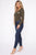 All Turned Around Skinny Jeans - Dark Denim