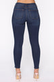 All Turned Around Skinny Jeans - Dark Denim