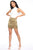 Madison Satin Mini Skirt - Olive