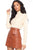 Natalie Mini Skirt - Brown