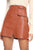 Natalie Mini Skirt - Brown