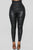 Ride Or Die Chick Ruched Leggings - Black