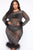All Over My Body Midi Dress - Black