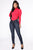 Classic Mid Rise Jeans Shorter Length - Blue Wash