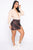 Kenzie Mini Skirt - Black/combo