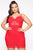 Avenge Mesh Dress - Red