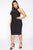 Midnight Escape Bandage Midi Dress - Black