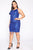 Misbehaving Sequin Mini Dress - Royal
