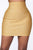 Night Like This Mini Skirt - Gold