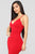 Playing The Game Midi Dress - Red