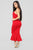 Playing The Game Midi Dress - Red