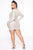 Keep Shining Sequin Mini Dress - Silver