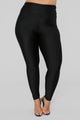 Focus On Me Ruched Leggings - Black