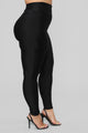 Focus On Me Ruched Leggings - Black