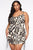 Paw At My Strings Leopard Slip Dress - Brown/combo