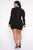 Back For More Bandage Mini Dress - Black