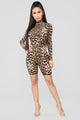 Lovin' Leopard Romper - Leopard