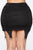 Sweet But A Savage Mini Skirt - Black