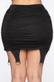 Sweet But A Savage Mini Skirt - Black