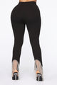 Will Always Shine On Fringe Pants - Black