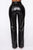 Don't See A Flaw PU Pant - Black